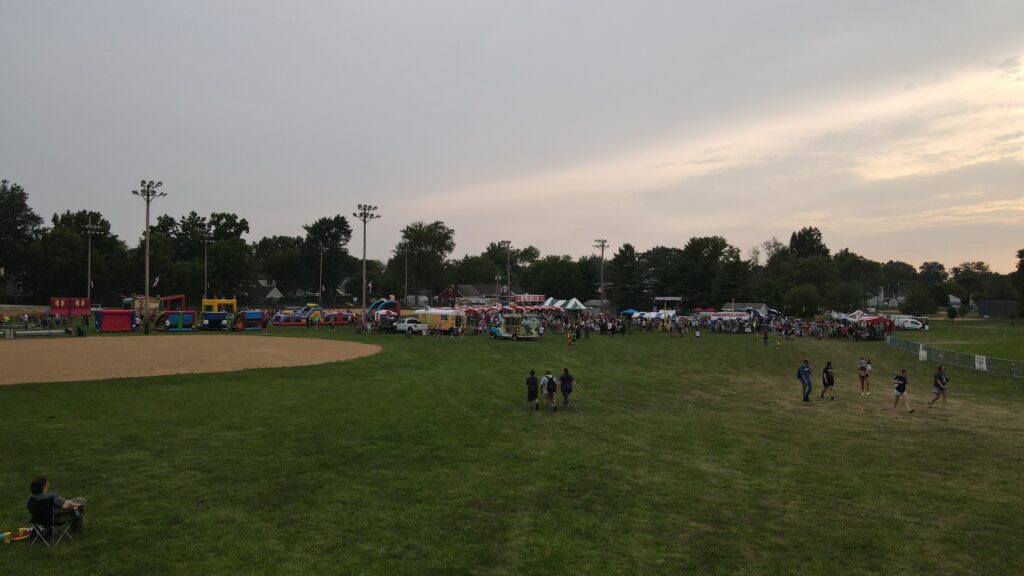 Outside view of the Days in the Park Festival